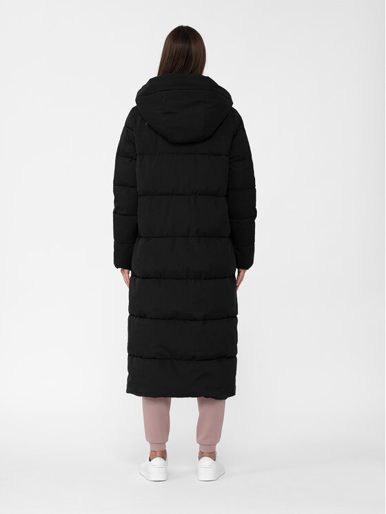 4F 4F Зимно яке 4FAW23TDJAF237 Черен Regular Fit
