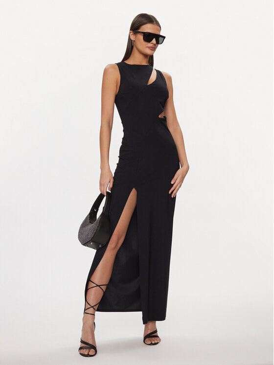 Patrizia Pepe Patrizia Pepe Abito da sera 8A1321/JZ26-K103 Nero Regular Fit