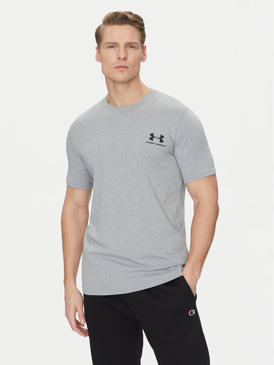 Under Armour Tričko UA Sportstyle 1326799 Sivá Loose Fit