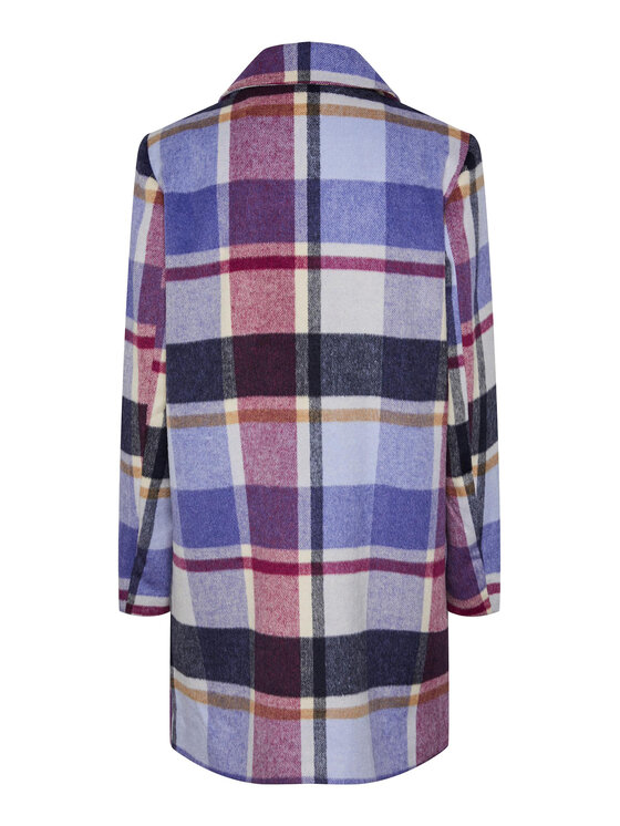Pieces Pieces Płaszcz przejściowy 17128241 Kolorowy Regular Fit
