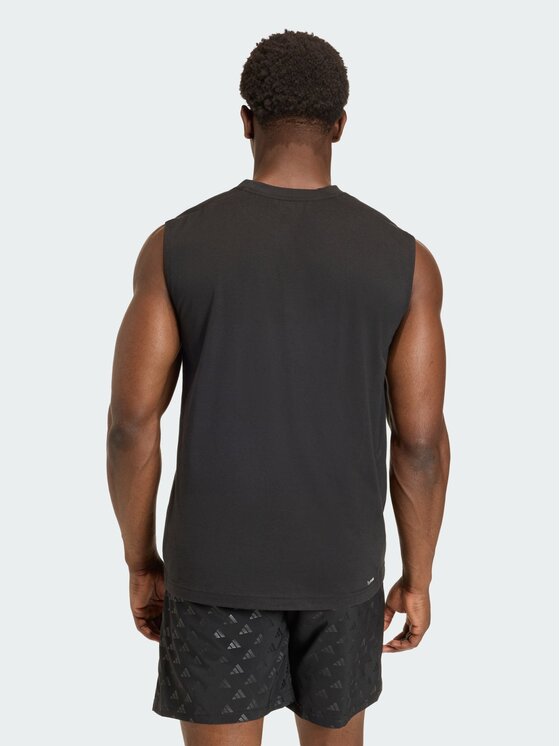 adidas adidas Koszulka techniczna 163621 Czarny Regular Fit