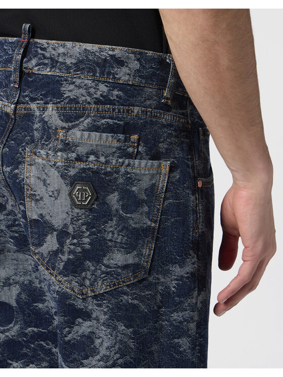 PHILIPP PLEIN PHILIPP PLEIN Jeansy 30570 Loose Fit