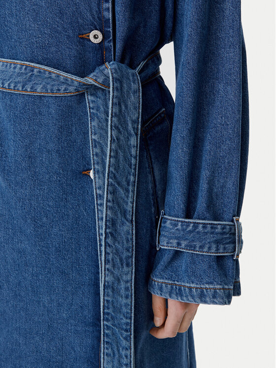 HUGO HUGO Tenchcoat Garena 50532056 Blau Relaxed Fit