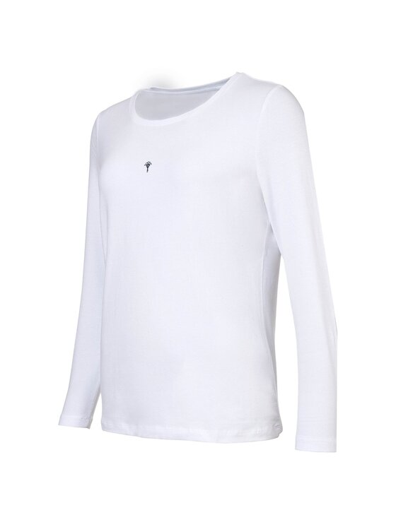 JOOP! JOOP! Longsleeve 28342 Biały Comfort Fit