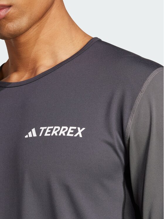 adidas adidas Koszulka techniczna Multi Synthetic Base Layer Szary Regular Fit