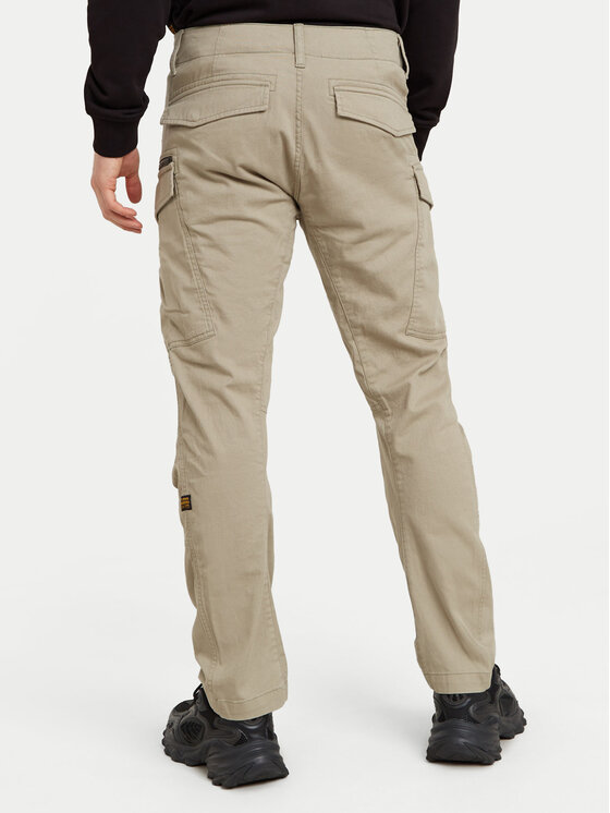 G-STAR G-Star Raw Spodnie materiałowe Zip Cargo 3D D25665-D846 Beżowy Tapered Fit