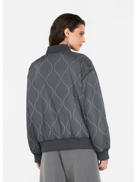 Liu Jo Liu Jo Giubbotto piumino CF5237T280209001 Grigio Regular Fit