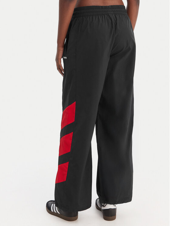 adidas adidas Donji dio trenerke Blocked Washed KE5037 Siva Loose Fit