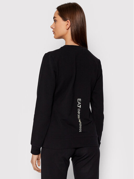 EA7 Emporio Armani EA7 Emporio Armani Суитшърт 8NTM35 TJCQZ 0200 Черен Regular Fit