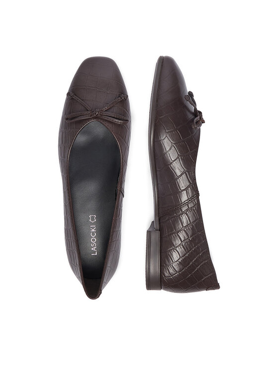 Lasocki Lasocki Balerinos CEO-RST-ROMI-105 Tamsiai ruda