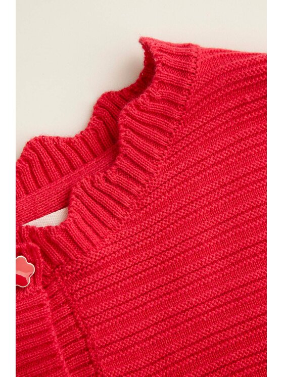Coccodrillo Coccodrillo Sweter WC5172201MGK-029 Różowy Regular Fit