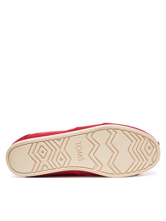 Toms Toms Poolsaapad Alpargata 10017665 Punane
