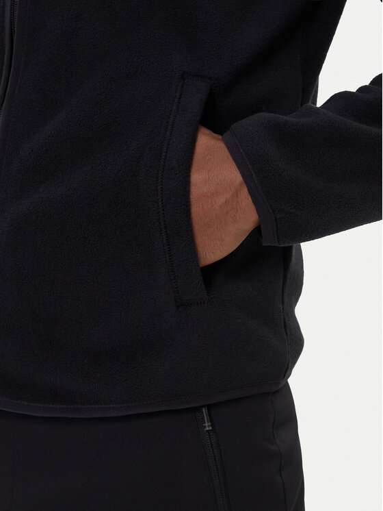 Napapijri Napapijri Fleecová mikina T-Dergana NP0A88V1 Čierna Regular Fit