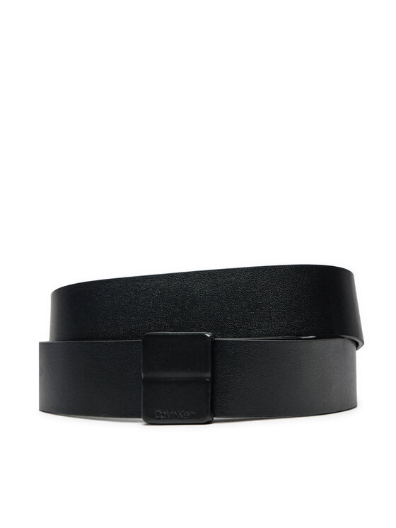 Calvin Klein Calvin Klein Cintura da uomo Iconic Plaque 35Mm K50K512320 Nero
