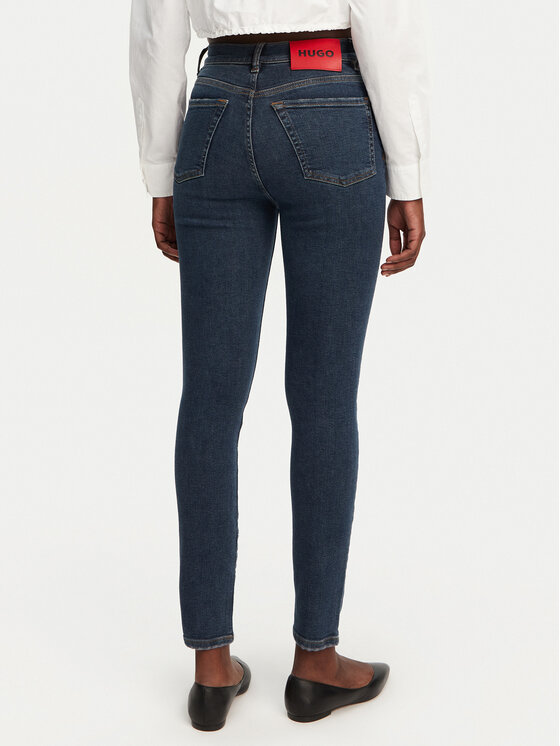HUGO HUGO Džínsy Girali 50530308 Tmavomodrá Skinny Fit