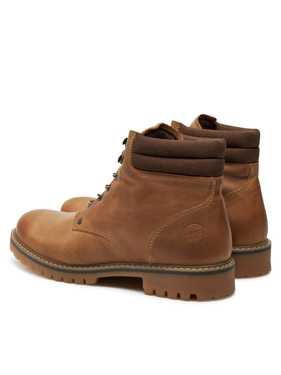 Jack & Jones Jack & Jones Turistická obuv Jfwstanton 12257999 Hnědá