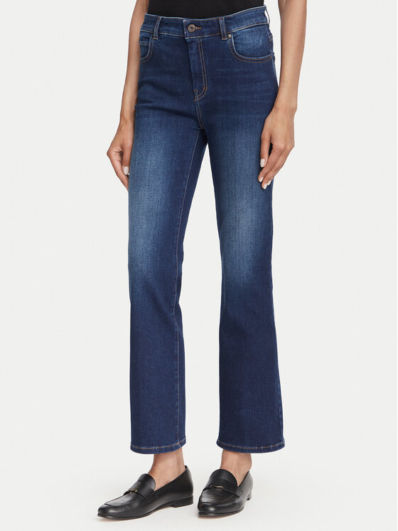 Weekend Max Mara Weekend Max Mara Jeansy Rapallo 2625186051 Tmavomodrá Bootcut Fit
