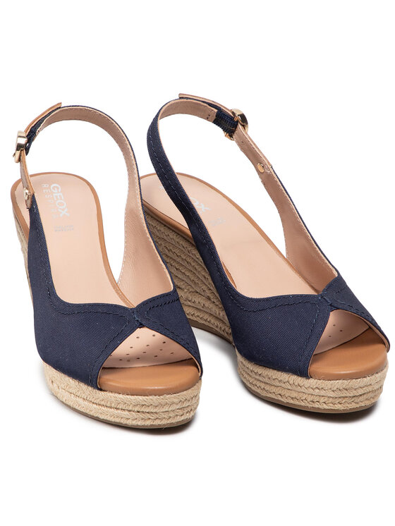 Geox Geox Espadryle D Soleil A D15N7A 01143 C4152 Granatowy