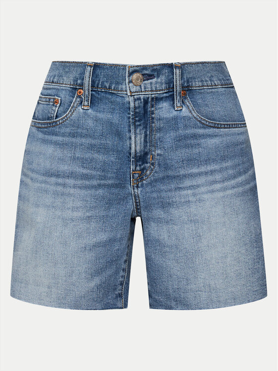 Gap Gap Kratke traperice 570596-02 Plava Regular Fit