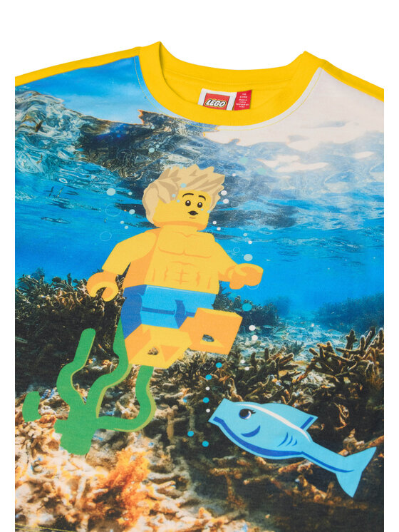 LEGO LEGO T-Shirt 11011334/207 Żółty Regular Fit