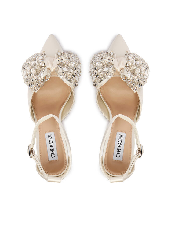 Steve Madden Steve Madden Pantofi cu toc subțire Lumma 11005017 Écru