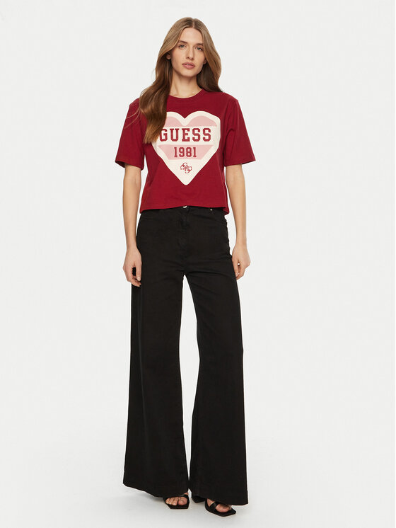 Guess Guess T-särk V5RI01 I3Z14 Beež Regular Fit
