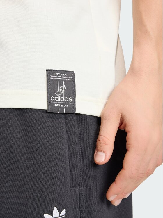 adidas adidas Koszulka techniczna 161699 Kremowy Slim Fit