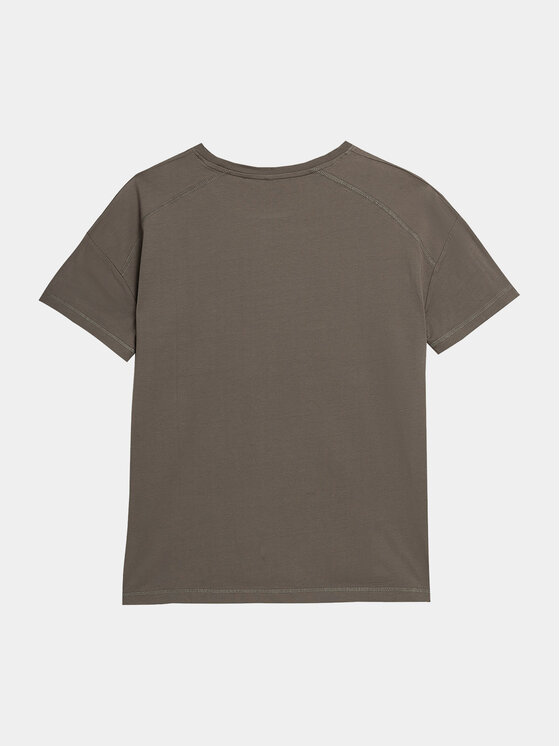 Outhorn Outhorn T-shirt OTHAW23TTSHF0920 Siva Regular Fit