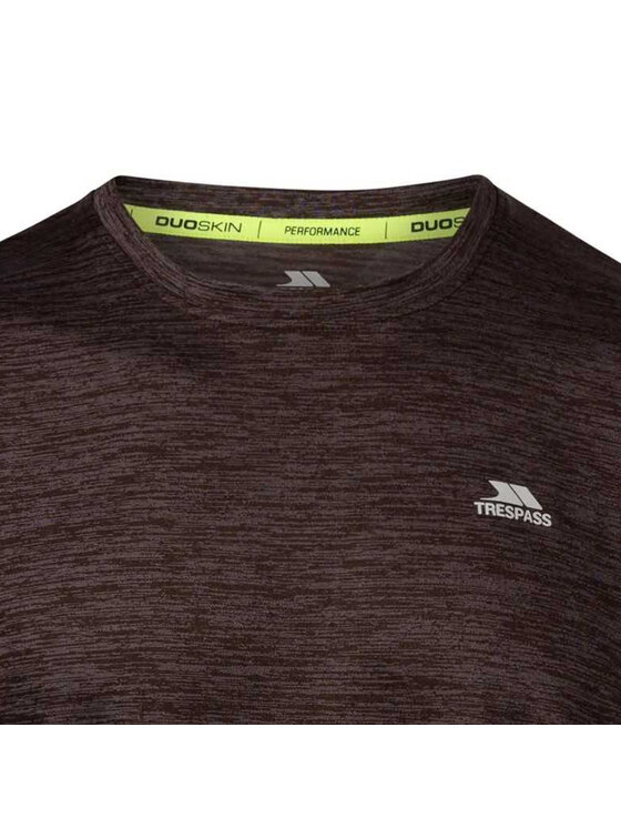 Trespass Trespass T-Shirt Kearsley Brązowy Short Fit
