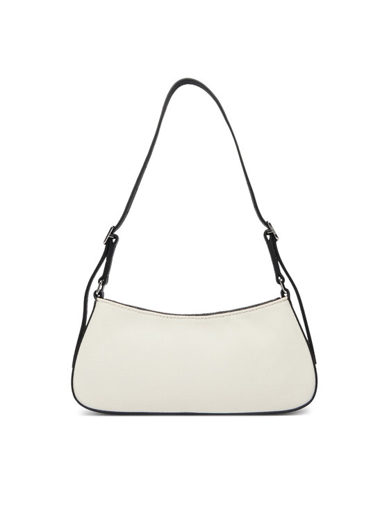 Calvin Klein Calvin Klein Torebka Ck Canvas Small Shoulder Bag LV04F3347G Biały