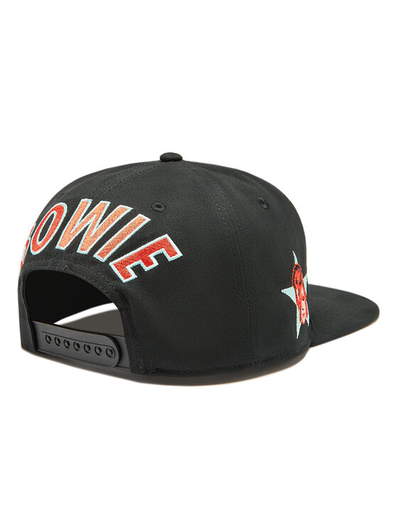 American Needle American Needle Baseball sapka Blockhead 2,0 - David Bowie SMU703A-BOWI Fekete