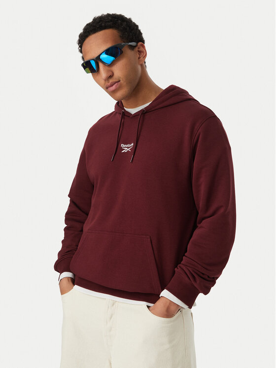 Reebok Hanorac RK25550CCM Vișiniu Regular Fit