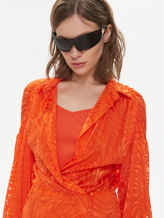 PINKO Pinko Igapäevane kleit Stringa 101593 A123 Oranž Regular Fit