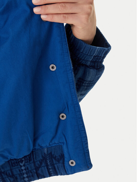 Mustang Mustang Bundy bomber Bouse 1016739 Modrá Regular Fit