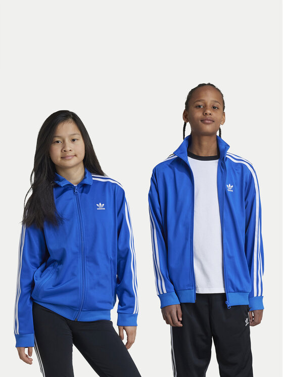 adidas adidas Pulóver Firebird IY9799 Kék Regular Fit
