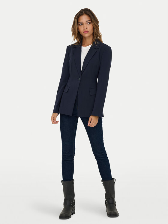 ONLY ONLY Sakko Raven 15357457 Dunkelblau Slim Fit
