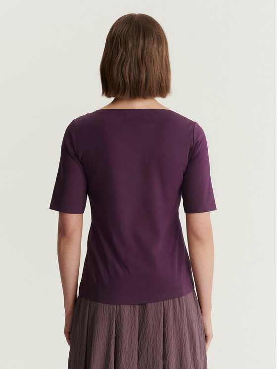 TATUUM TATUUM Bluzka MIKAJO Fioletowy Classic Fit