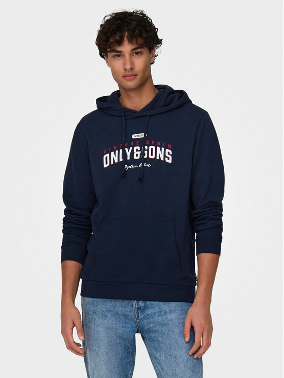 Only & Sons Only & Sons Pulóver Lenny 22028594 Sötétkék Regular Fit