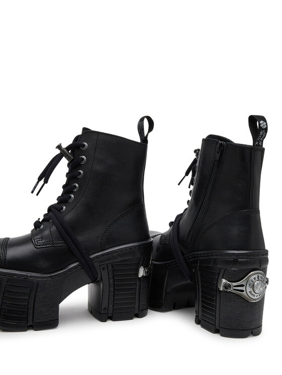 NEW ROCK NEW ROCK Čizme M-TM001-C4 Crna