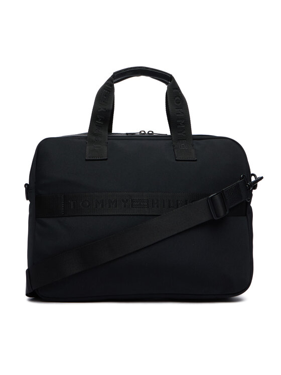 Tommy Hilfiger Tommy Hilfiger Laptoptasche Th Repreve Computer Bag AM0AM14445 Schwarz
