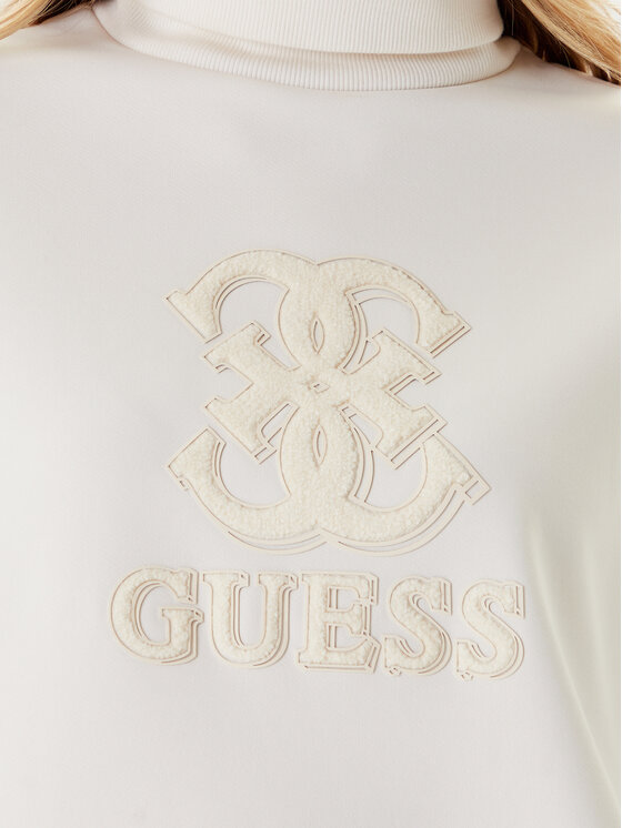 Guess Guess Vestito da giorno V5YK07 KCX22 Écru Regular Fit