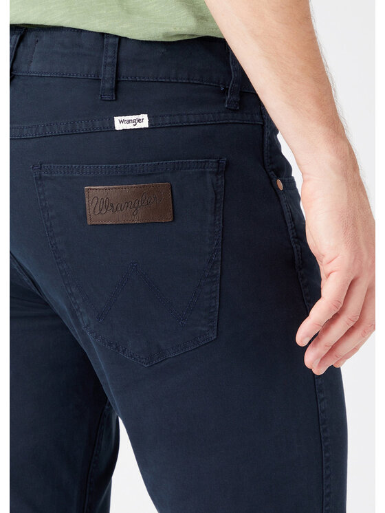 Wrangler Wrangler Pantaloni di tessuto GREENSBORO Blu Straight Fit