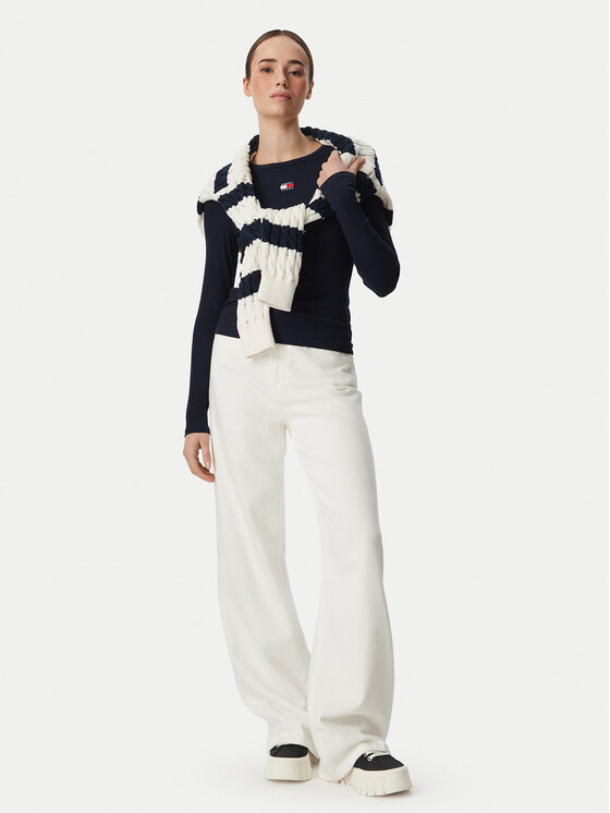 Tommy Jeans Tommy Jeans Palaidinė DW0DW20178 Tamsiai mėlyna Slim Fit
