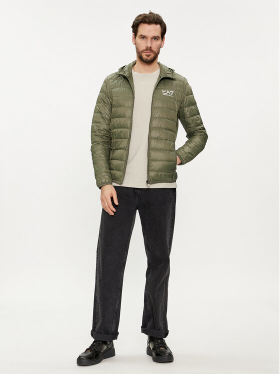 EA7 Emporio Armani EA7 Emporio Armani Vatovaná bunda 8NPB02 PN29Z 1846 Zelená Regular Fit