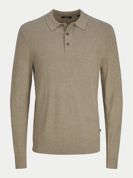 Jack&Jones Jack&Jones Polo majica William 12259650 Bež Regular Fit