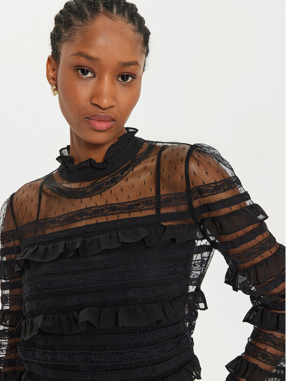 TWINSET TWINSET Palaidinė 241TP2041 Juoda Regular Fit