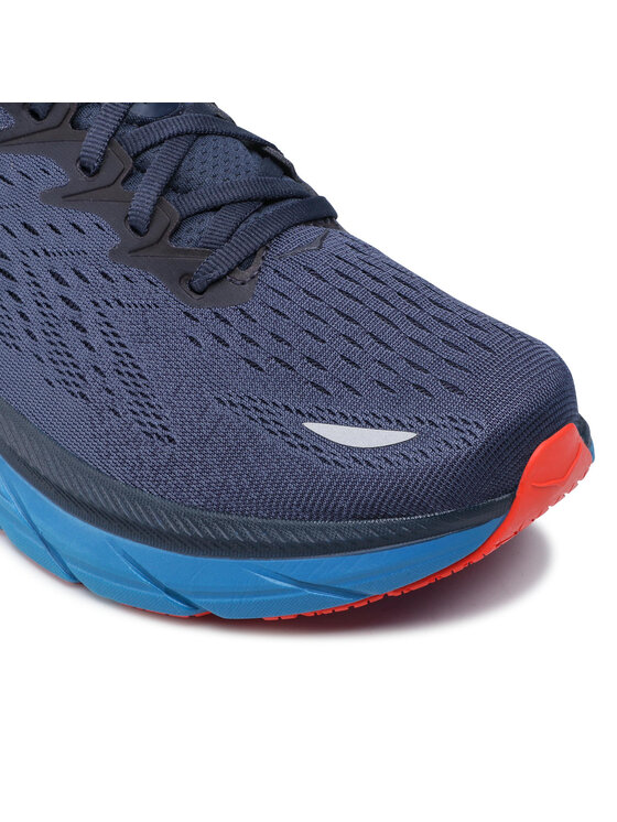 Hoka Hoka Παπούτσια για Τρέξιμο M Clifton 8 Wide 1121374 Σκούρο μπλε
