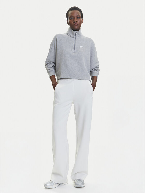 adidas adidas Mikina Essentials French Terry IY9681 Šedá Oversize