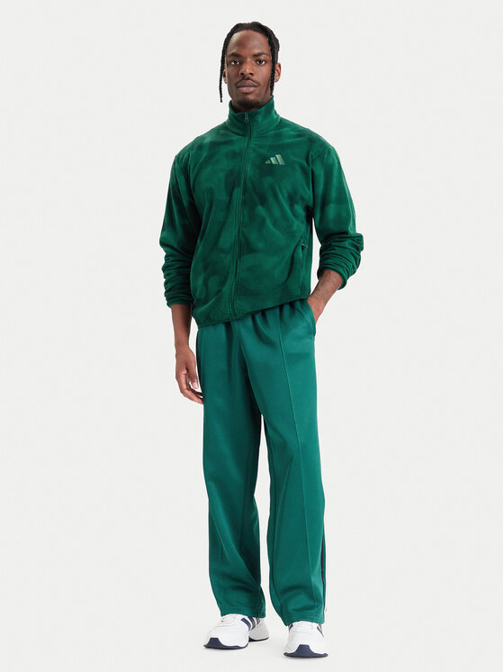 adidas adidas Felpa di pile Terrex Multi Climawarm Full Zip Fleece Jacket KQ9099 Verde Regular Fit