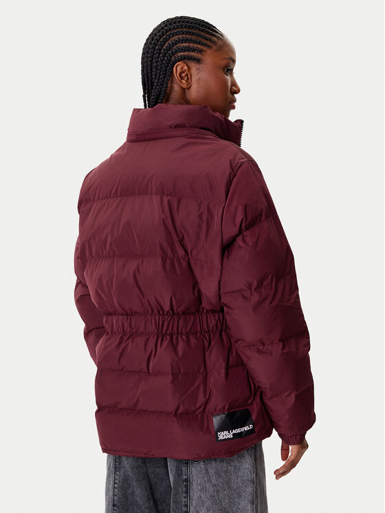Karl Lagerfeld Jeans Karl Lagerfeld Jeans Giubbotto invernale A3W15023 Bordeaux Regular Fit